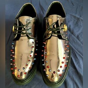 Uubaris men’s spiked men’s formal shoes size 10. BRAND NEW see description!!